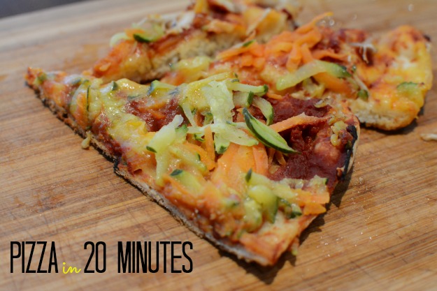 easy and quick pizza