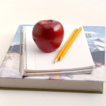 apple and books