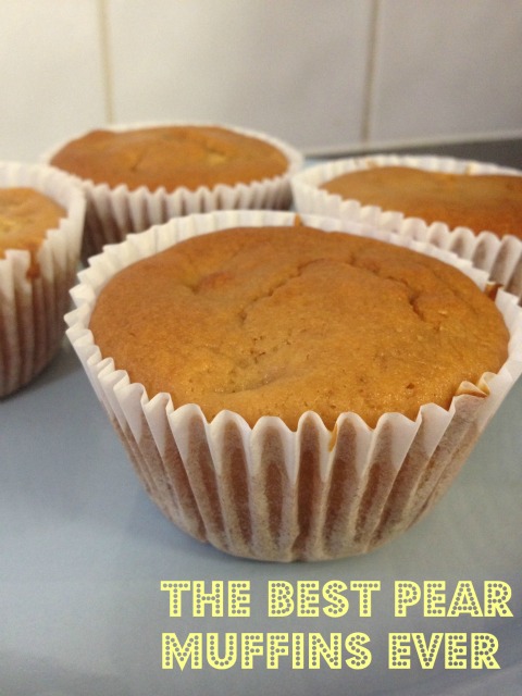 the best pear muffins